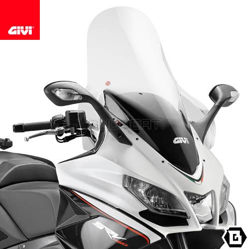 GIVI（ジビ） GIVI D6703ST クリアスクリーン｜APRILIA SRV 850 対応