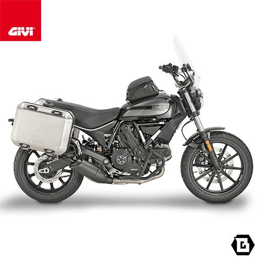 GIVI DLM30A TREKKER DOLOMITI アルミニウム製モノキーケース 30L容量