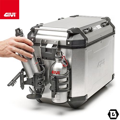 GIVI（ジビ） GIVI E199 ボトルホルダー グラスファイバー製 TAN01 