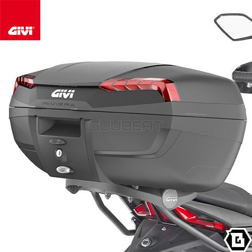 GIVI E46N トップケース 46L容量 RIVIERA ( リビエラ ) MONOLOCK モノ 