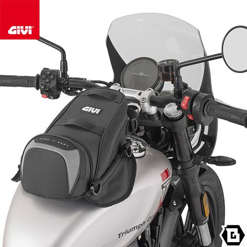 GIVIMOTO タンクバッグ　バイク　未使用　レインコート・肩掛けベルト付き GIVI（ジビ） GIVI EASY02 タンクバッグ Easy-T マグネット式 6L容量