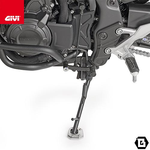 GIVI（ジビ） GIVI ES1203 サイドスタンド エクステンション アルミ