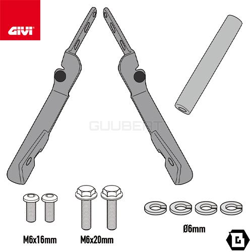 GIVI（ジビ） GIVI FB1179 スクリーンマウントバー ブラケット スマホ