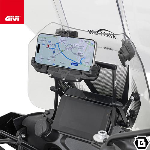 GIVI（ジビ） GIVI FB8717 スクリーンマウントバー ブラケット スマホ