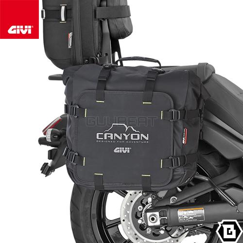 GIVI GRT720 Gravel-T CANYON サイドバッグ 50L(片側25L)容量 左右ペア 