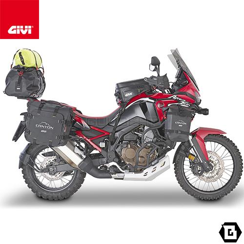 GIVI GRT720 Gravel-T CANYON サイドバッグ 50L(片側25L)容量 左右ペア 