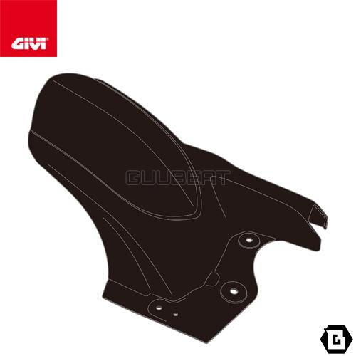 GIVI（ジビ） GIVI MG3105 リアフェンダー マッドガード 泥はね防止