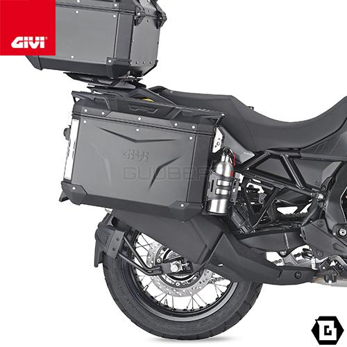 GIVI OBKE3733BPACK2 サイドケース アルミニウム製 左側37L容量 GIVI OBKE3733BPACK2 サイドケース アルミニウム製 左側37L容量