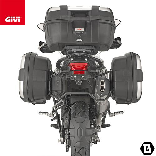 GIVI PL8711 サイドケースホルダー MONOKEY用（RETRO FIT対応）｜BENELLI TRK 502 X 対応