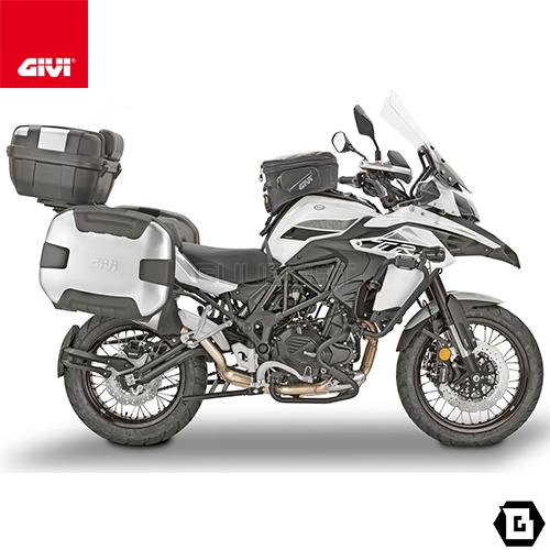 GIVI PL8711 サイドケースホルダー MONOKEY用（RETRO FIT対応）｜BENELLI TRK 502 X 対応