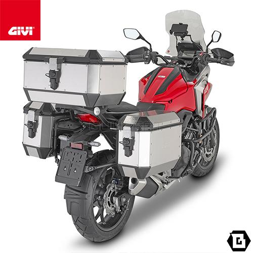 GIVI PLO1192MK サイドケースホルダー PL ONE-FIT MONOKEYサイドケース用／HONDA NC750X (21 - 23)専用／ジビ｜guubeat-moto｜02