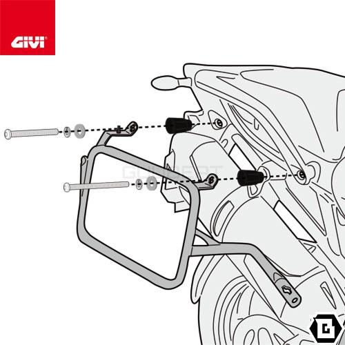 GIVI（ジビ） 【セール5/25まで】GIVI PLO6422MK サイドケースホルダー
