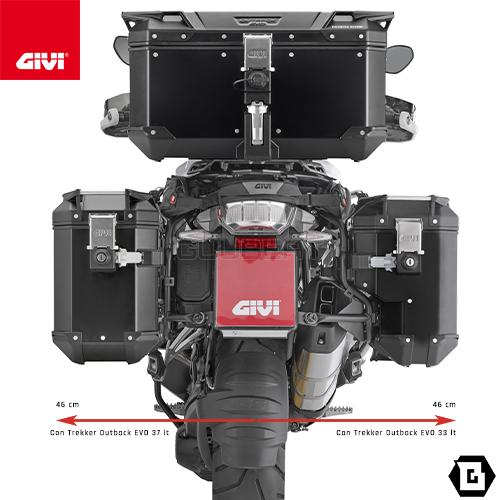GIVI（ジビ） 【セール3/15まで】GIVI PLOS5108CAM サイドケース