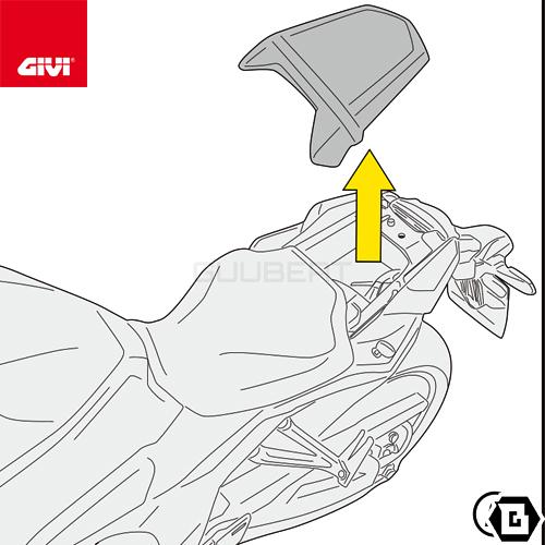 GIVI 【セール!4/30 23:59まで】GIVI S430 シートロック GIVI 【セール!4/30 23:59まで】GIVI S430 シートロック