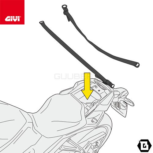 GIVI 【セール!4/30 23:59まで】GIVI S430 シートロック GIVI 【セール!4/30 23:59まで】GIVI S430 シートロック
