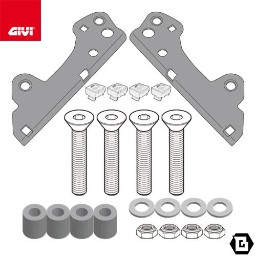 当店在庫限り限定セール】GIVI SR1192 スペシャルリアラック リア