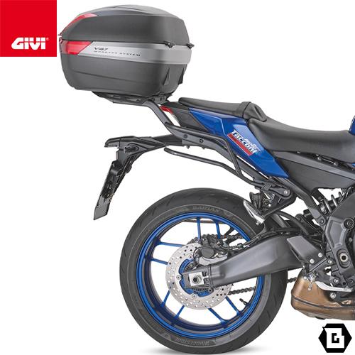 最終値下げ　MT-09 TRACER用GIVIリアラック+ベースプレートセット トレーサー9/9GT/9GT+ 25- MONOKEYプレート付 リアキャリア GIVI