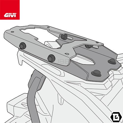 GIVI 【当店在庫セール!4/30 23:59まで】GIVI SR3125 キャリア GIVI 【当店在庫セール!4/30 23:59まで】GIVI SR3125 キャリア