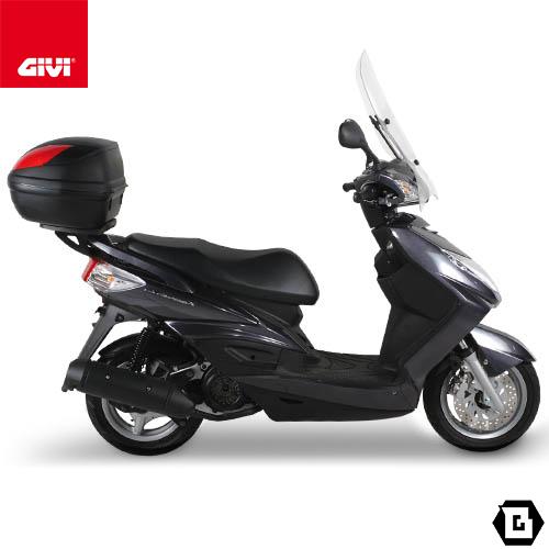 GIVI SR354 キャリア スペシャルリアラック トップケース用（MONOLOCKベース別売）｜YAMAHA シグナス X 125／MBK FLAME X 125 対応の画像