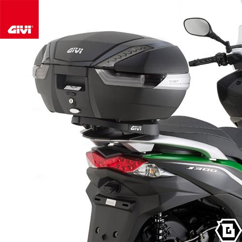 GIVI SR4111 キャリア スペシャルリアラック トップケース用／KAWASAKI 