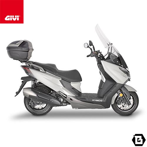 GIVI SR6115 キャリア スペシャルリアラック トップケース用（MONOLOCKベース別売）｜KYMCO X-TOWN CT 300 / X-TOWN CT 125 対応の画像