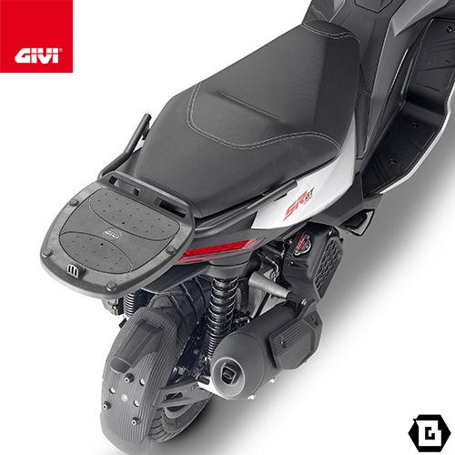 GIVI SR6711 スペシャルリアラック リアキャリア／APRILIA SR GT 125-200 (22 - 23)専用｜guubeat-moto｜02