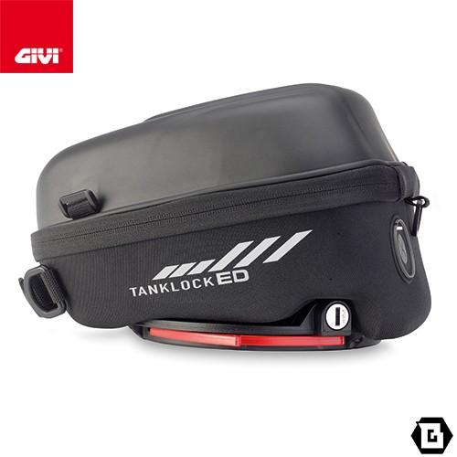 GIVI ST605 タンクバッグ タンクロック ED ( TANKLOCK ) キー付き 15L 