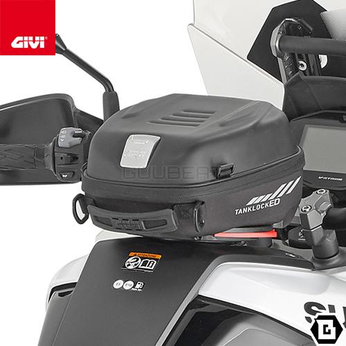 GIVI ST605C タンクバッグ タンクロック ED ( TANKLOCK ) キー付き 15L 