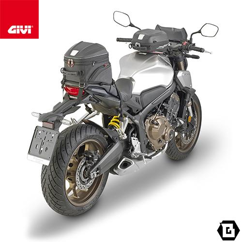 GIVI（ジビ） GIVI ST607+ シートバッグ 22L-26L可変容量 : GUUBEAT