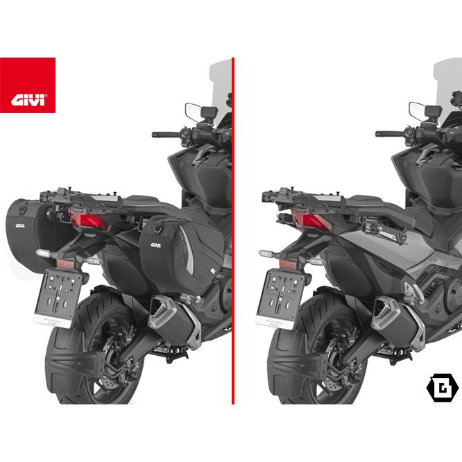 GIVI（ジビ） GIVI STL1188 サイドバッグホルダー STELTHシステム 左右
