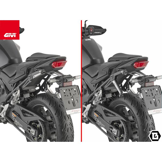 GIVI（ジビ） GIVI STL1200 サイドバッグホルダー STELTHシステム 左側