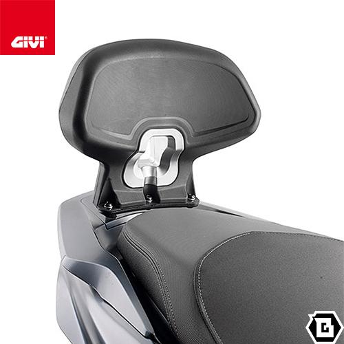 GIVI MONOKEY  トップケース　　バックレスト　背もたれクッション付 楽天市場】GIVI E233S バックレスト トップケース用 ポリウレタン製