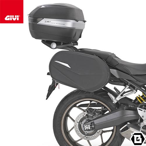 GIVI TE1185 サイドバッグホルダー EASYLOCK（イージーロック）ST609専用｜HONDA CB 650 R / CB650R 対応_3