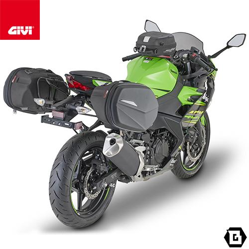 GIVI TE4127 サイドバッグホルダー EASYLOCKサイドバッグ(ST609 / 3D600)用／KAWASAKI Z 400