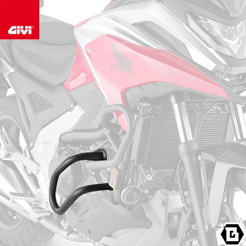 GIVI（ジビ） GIVI TN1192 エンジンガード クラッシュバー ブラック