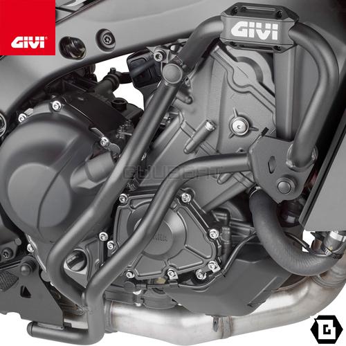 GIVI TN2159B バージョンB エンジンガード クラッシュバー／YAMAHA TRACER 9 / TRACER 9 GT (21