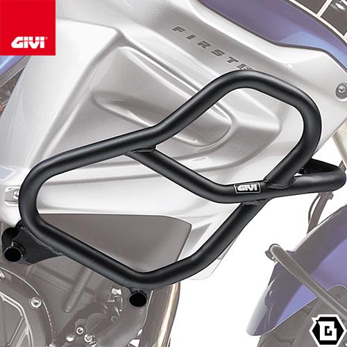 GIVI TN355 エンジンガード クラッシュバー ブラック スチール製｜YAMAHA XT 1200Z スーパーテネレ / XT1200ZE スーパーテネレ 対応