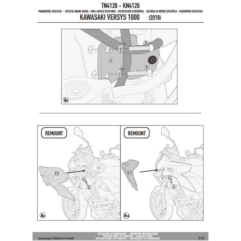 GIVI（ジビ） 【セール9/30まで】GIVI TN4126 エンジンガード