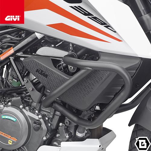 GIVI（ジビ） GIVI TN7711 エンジンガード クラッシュバー ブラック