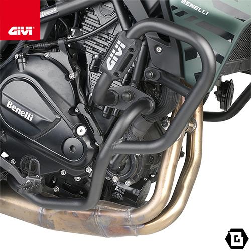 GIVI（ジビ） GIVI TN8717 エンジンガード クラッシュバー ブラック