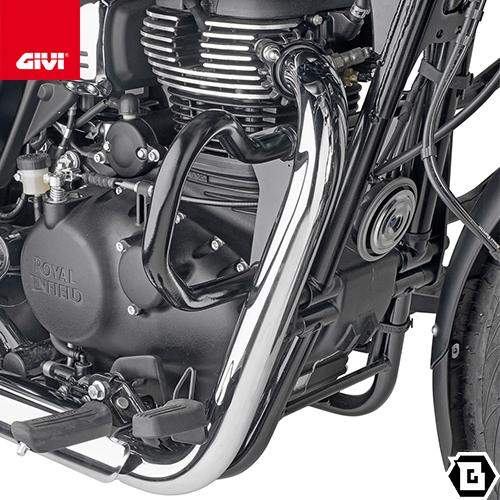 GIVI TN9053 エンジンガード クラッシュバー ブラック スチール製 