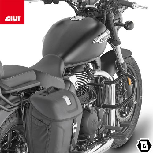 GIVI TN9053 エンジンガード クラッシュバー ブラック スチール製 