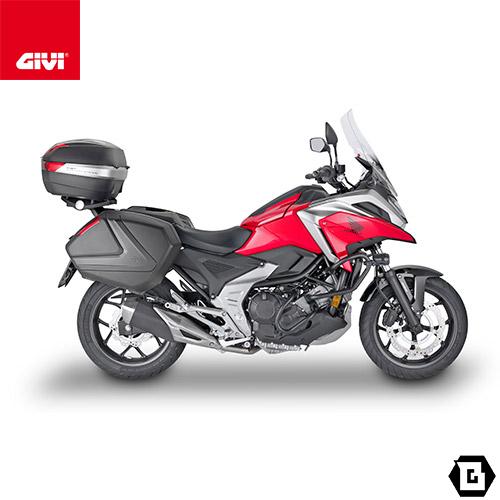 GIVI TNH1192 スチール製エンジンガード 上部ラジエター保護用 25mmパイプ仕様 ブラック｜HONDA NC750X 対応_7