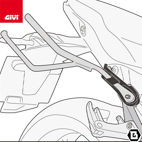 GIVI（ジビ） GIVI TR1165 サイドバッグサポート クイックリリース機能 