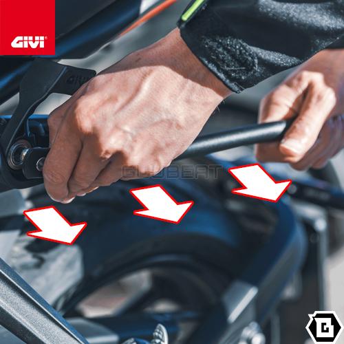 GIVI（ジビ） GIVI TR1188 サイドバッグサポート クイックリリース機能