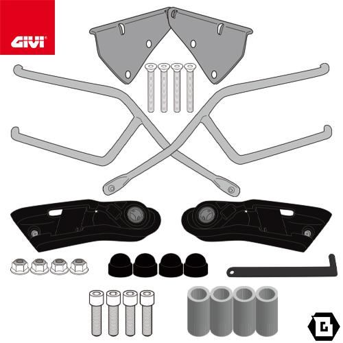 サイトウ GIVI（ジビ） GIVI TR8206 サイドバッグサポート クイックリリース機能