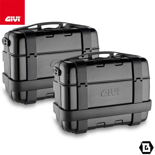 GIVI ジビ リア/サイド兼用 33L モノキーケース TRK33 GIVI（ジビ） GIVI TRK33N TREKKER トップ・サイドケース兼用 アルミ
