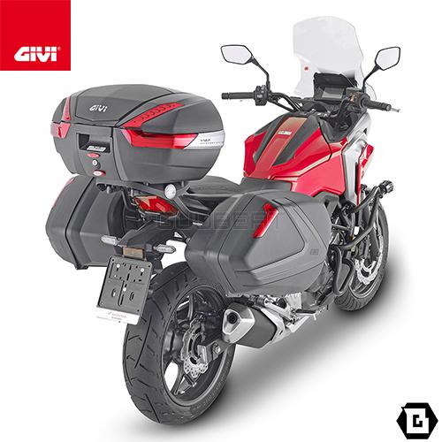 GIVI(ジビ) バイク サイドケース 各37L V37N 左右セット シルバーパネル レッドレンズ 99179 Amazon | GIVI(ジビ) バイク サイドケース 各37L V37N 左右セット