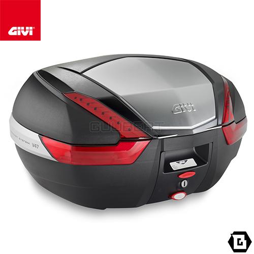 GIVI（ジビ） GIVI V47N トップケース MONOKEYタイプ 47L容量｜アルミ