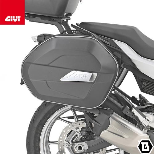 GIVI（ジビ） GIVI WL900B サイドバッグ セミハード MONOKEY 50L (片側